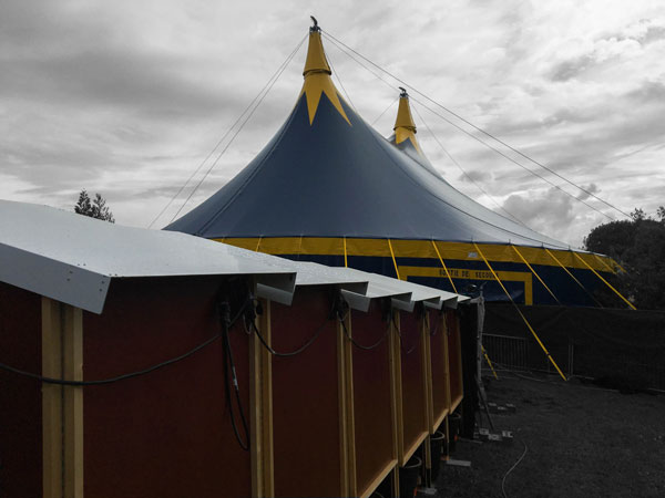 location chapiteau de cirque bretagne 25m rond